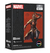 externe Festplatte Okoye Marvel STLX2000403, schwarz, 3,5 Zoll (8,89cm), 2 TB, HDD