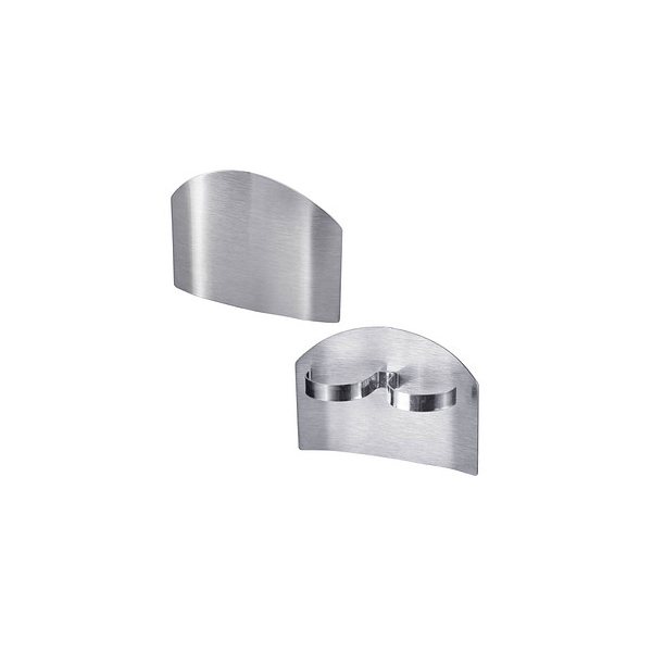 4004094107177 - WESTMARK Fingerschutz 2 Schlaufen rostfreier Edelstahl Für sicheres Schneiden von Obst Gemüse und anderen Lebensmitteln 1 Fingerschutz 4004094107177 - WESTMARK Fingerschutz 2 Schlaufen rostfreier Edelstahl Für sicheres Schneiden von Obst Gemüse und anderen Lebensmitteln 1 Fingerschutz