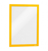 2 DURABLE Magnetrahmen selbstklebend DURAFRAME gelb