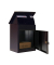 Paketbriefkasten PB0581BK PB0581BK, schwarz, 44x58x35cm