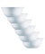 6 ARCOROC Schale Trianon White weiß 18,0 cm