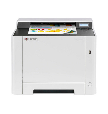 KYOCERA ECOSYS PA2100cx Life Plus Farb-Laserdrucker grau