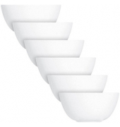 6 ARCOROC Schale Evolutions White weiß 9,0 cm