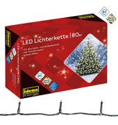 Lichterkette 8325058, 80 LEDs, Länge 16m, weiß