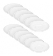 12 BAUSCHER Untertassen smart weiß 15,0 cm