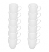 12 BAUSCHER Kaffeebecher smart weiß 0,28 l