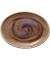 6 HEART & SOUL Servierplatten Perfect Match Oyster braun 25,0 x 19,0 cm