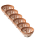 6 HEART & SOUL Schalen Perfect Match Oyster braun 10,0 cm
