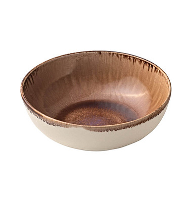 6 HEART & SOUL Schalen Perfect Match Oyster braun 23,0 cm 6 HEART & SOUL Schalen Perfect Match Oyster braun 23,0 cm