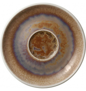 6 HEART & SOUL Untertassen Perfect Match Oyster braun 12,0 cm
