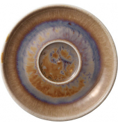 6 HEART & SOUL Untertassen Perfect Match Oyster braun 14,0 cm
