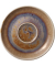 6 HEART & SOUL Untertassen Perfect Match Oyster braun 14,0 cm