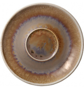 6 HEART & SOUL Untertassen Perfect Match Oyster braun 16,0 cm