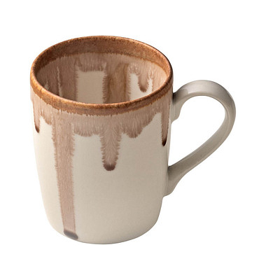 6 HEART & SOUL Kaffeebecher Perfect Match Oyster braun 0,25 l 6 HEART & SOUL Kaffeebecher Perfect Match Oyster braun 0,25 l
