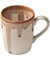 6 HEART & SOUL Kaffeebecher Perfect Match Oyster braun 0,25 l