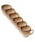 6 HEART & SOUL Espressotasse Perfect Match Cumin hellbraun 0,08 l