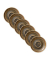 6 HEART & SOUL Untertassen Perfect Match Cumin hellbraun 12,0 cm