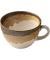 6 HEART & SOUL Kaffeetassen Perfect Match Cumin hellbraun 0,34 l
