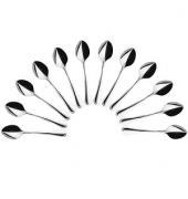 12 HEPP Kaffeelöffel Contour silber