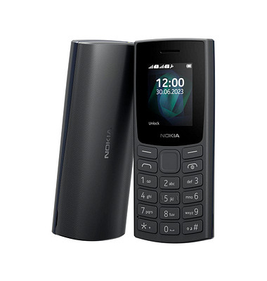 NOKIA 105 2G (2023) Dual-SIM-Handy schwarz