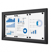 Showdown Displays Schaukasten schwarz 3x DIN A4