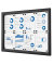 Showdown Displays Schaukasten schwarz 8x DIN A4