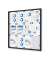 Showdown Displays Schaukasten Economy schwarz 12x DIN A4