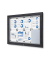 Showdown Displays Schaukasten Premium grau 8x DIN A4