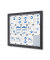 Showdown Displays Schaukasten Premium grau 15x DIN A4