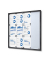 Showdown Displays Schaukasten SLIM grau 12x DIN A4