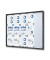 Showdown Displays Schaukasten SLIM grau 15x DIN A4