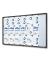 Showdown Displays Schaukasten SLIM grau 21x DIN A4