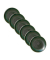 6 HEART & SOUL Dessertteller Perfect Match Avocado grün 15,0 cm