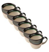 6 HEART & SOUL Espressotasse Perfect Match Avocado grün 0,08 l