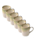6 HEART & SOUL Kaffeebecher Perfect Match Thyme hellgrün 0,25 l