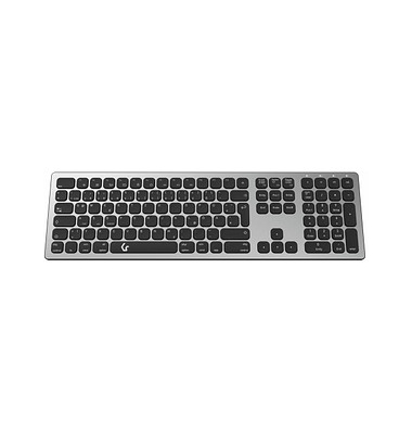 KSK-8023BTRF Tastatur kabellos silber