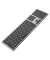 KSK-8023BTRF Tastatur kabellos silber