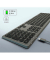 KSK-8023BTRF Tastatur kabellos silber