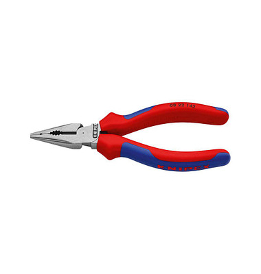 KNIPEX Kombizange spitz 08 22 145 4003773078968 poliert 14,5 cm