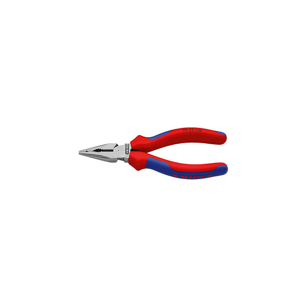 4003773078968 - Spitzkombizange Mehrkomponenten-Griff isoliert poliert145mm 0822145 - Knipex