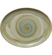 6 HEART & SOUL Servierplatten Perfect Match Thyme hellgrün 36,0 x 28,0 cm