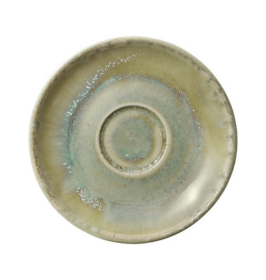 6 HEART & SOUL Untertassen Perfect Match Thyme hellgrün 12,0 cm