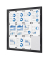 Showdown Displays Schaukasten grau 12x DIN A4