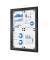 Showdown Displays Schaukasten grau 4x DIN A4