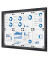Showdown Displays Schaukasten grau 8x DIN A4