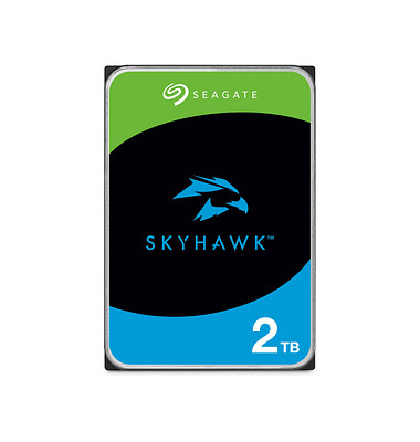 interne Festplatte SkyHawk ST2000VX017, silber, 3,5 Zoll (8,89cm), 2 TB, HDD interne Festplatte SkyHawk ST2000VX017, silber, 3,5 Zoll (8,89cm), 2 TB, HDD