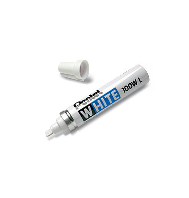Pentel Paintmarker X100WL Industriemarker weiß 3,0 - 6,0 mm
