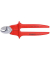 KNIPEX Kabelschere 95 05 165 4003773019596 poliert 16,5 cm