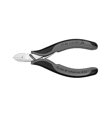 KNIPEX ESD 77 02 115 mit kleiner Facette Seitenschneider KNIPEX ESD 77 02 115 mit kleiner Facette Seitenschneider