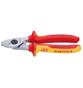 KNIPEX Kabelschere 95 16 165 4003773039648 verchromt 16,5 cm